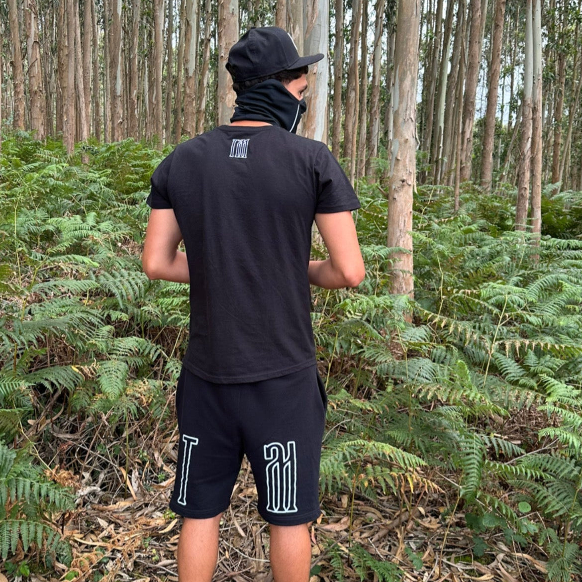 Pantalón corto T-MRC negro