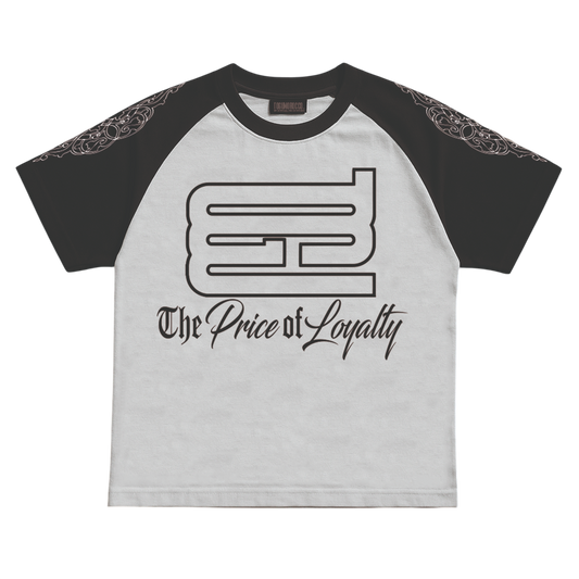 Black raglan t-shirt