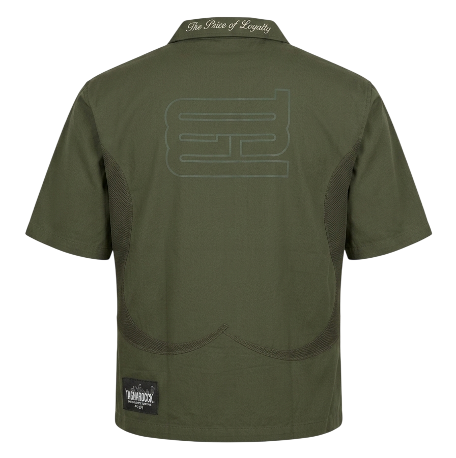 Green tactical shirt