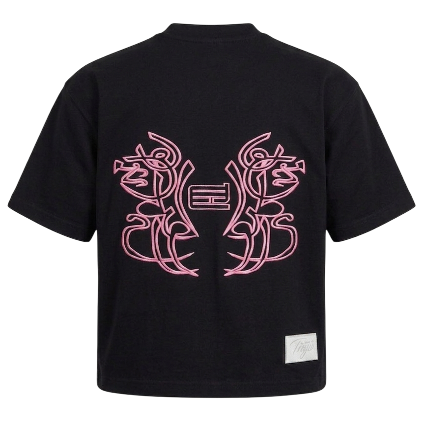 born to hustle pink t-shirt
