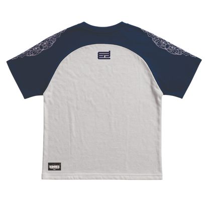 Conjunto raglan azul