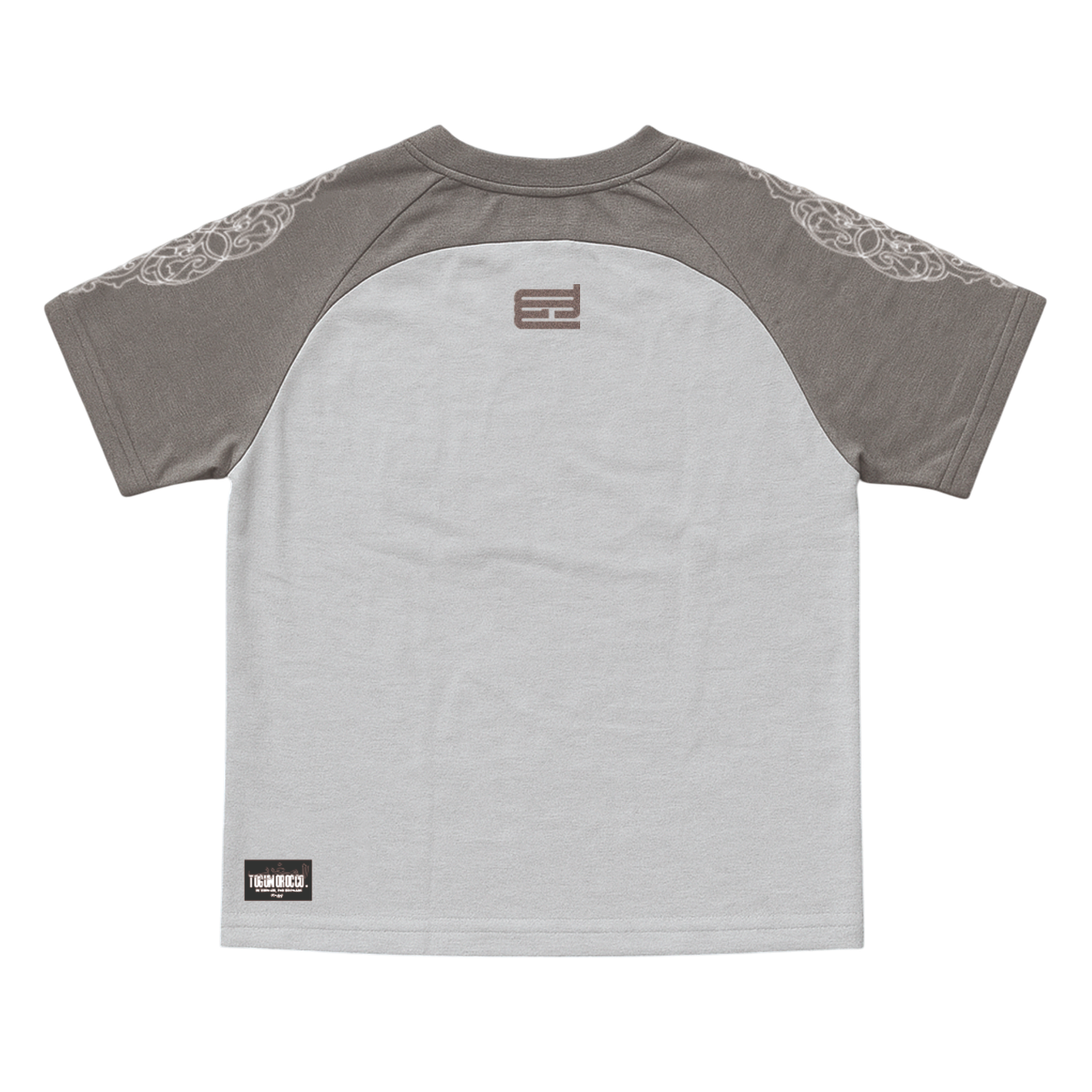 Grey raglant-shirt