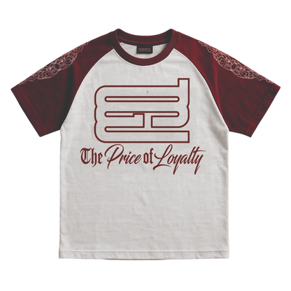 Conjunto raglan granate