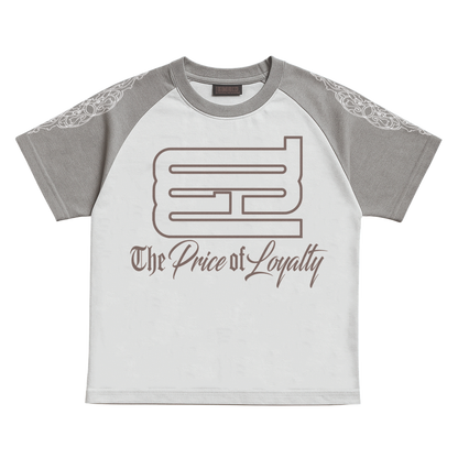 camiseta raglan gris