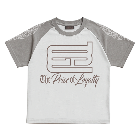 Grey raglant-shirt
