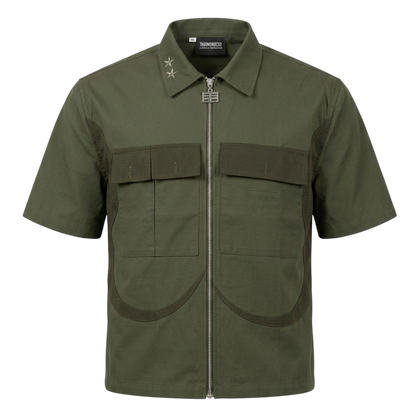 Green tactical shirt