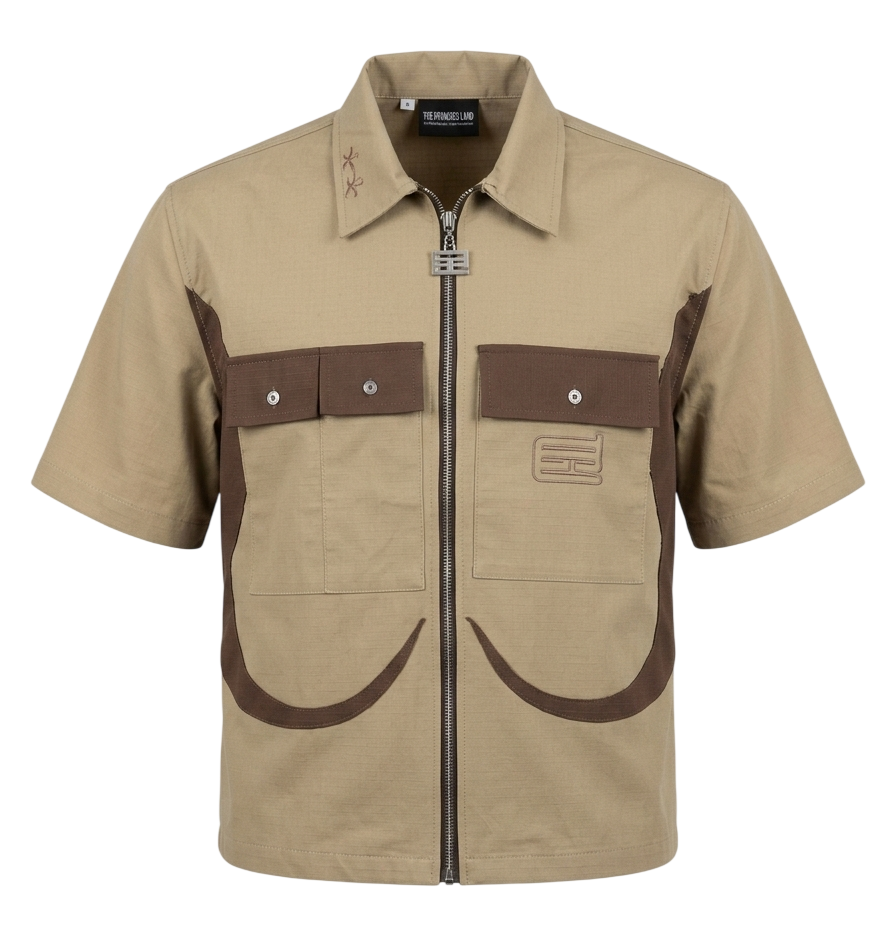 Tactical cream shirt