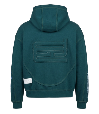 GREEN ESSENTIAL ZIPUP