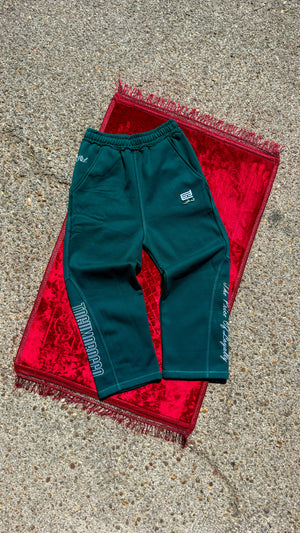 ESSENTIAL GREEN BAGGY PANTS