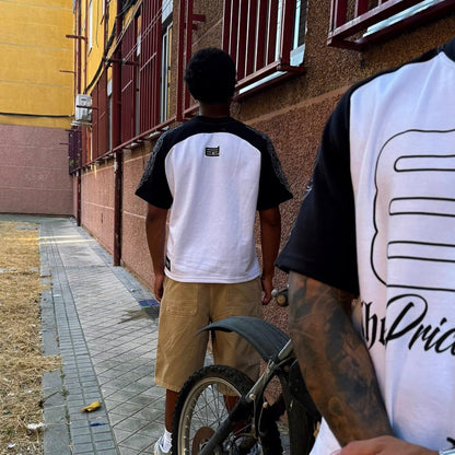 Black raglan t-shirt