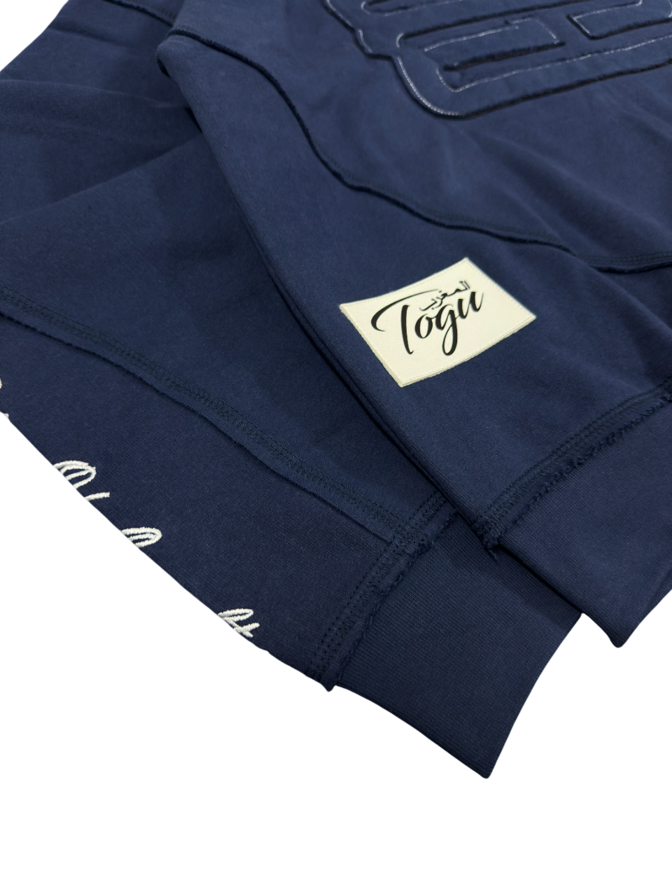 essential navy zipup