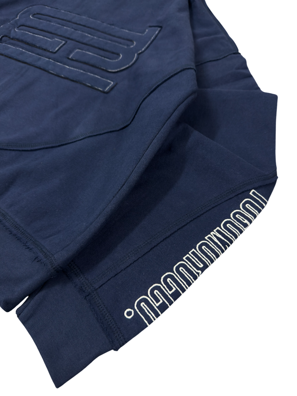 essential navy zipup
