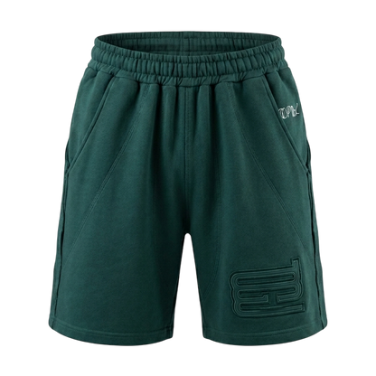 GREEN ESSENTIAL SHORTS