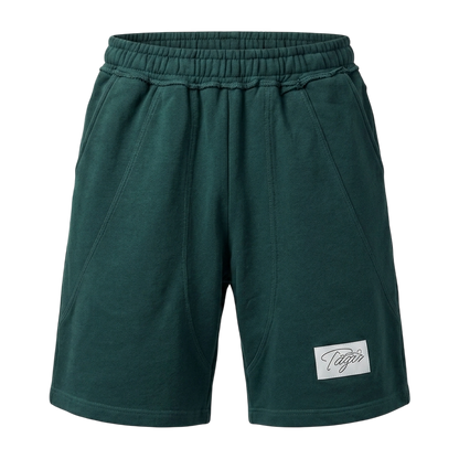 GREEN ESSENTIAL SHORTS